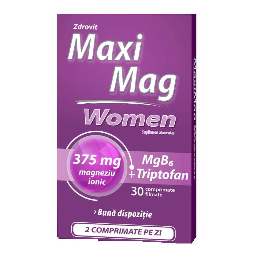 Maximag Women, 30 comprimate, Zdrovit